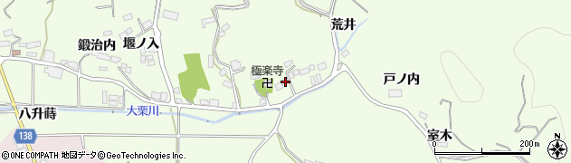 福島県須賀川市大栗樋ノ目187周辺の地図