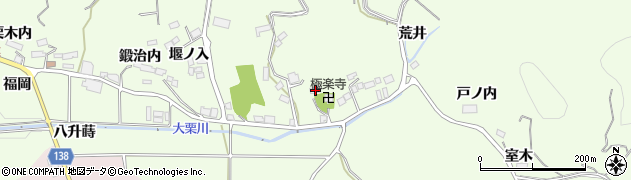 福島県須賀川市大栗樋ノ目246周辺の地図