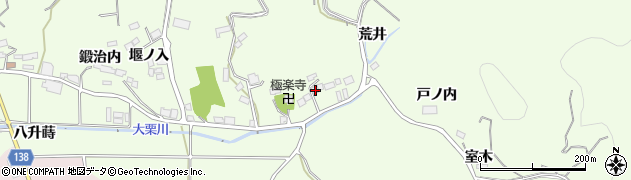 福島県須賀川市大栗樋ノ目192周辺の地図