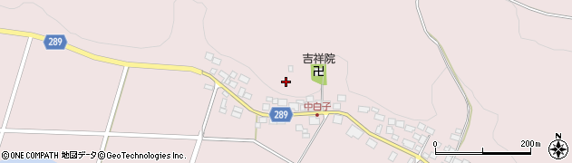 福島県岩瀬郡天栄村白子柏立周辺の地図