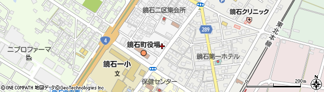 八剣伝 鏡石店周辺の地図