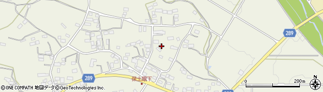 福島県須賀川市保土原新屋敷113周辺の地図