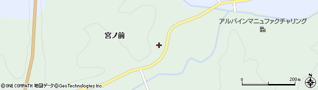 福島県小野町（田村郡）夏井（宮ノ前）周辺の地図