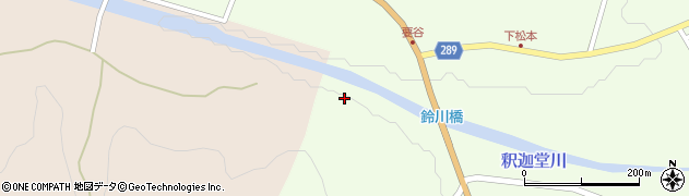 福島県岩瀬郡天栄村上松本鈴ケ崎周辺の地図