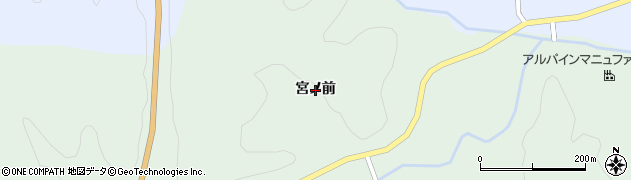 福島県小野町（田村郡）南田原井（宮ノ前）周辺の地図
