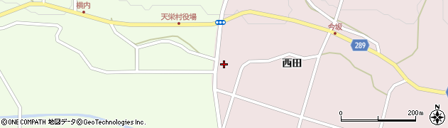 福島県岩瀬郡天栄村白子井戸神周辺の地図