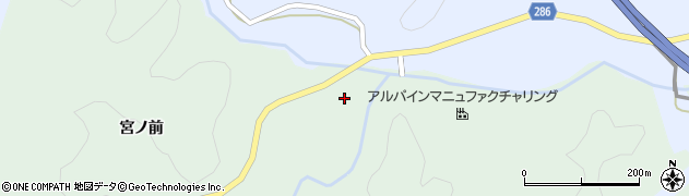 福島県小野町（田村郡）南田原井（松太郎内）周辺の地図