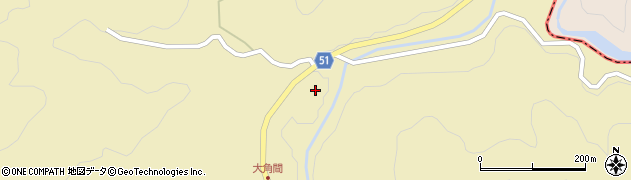 石川県穴水町（鳳珠郡）大角間（ロ）周辺の地図