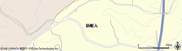 福島県楢葉町（双葉郡）山田岡（新堤入）周辺の地図