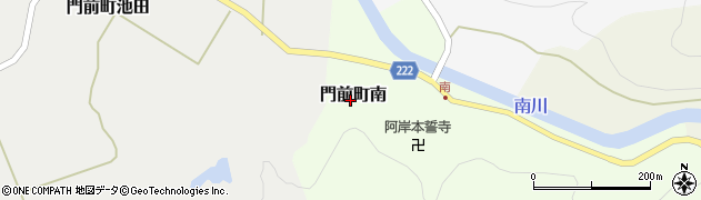 石川県輪島市門前町南（ヨ）周辺の地図