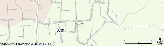 福島県須賀川市大栗（泉沢）周辺の地図