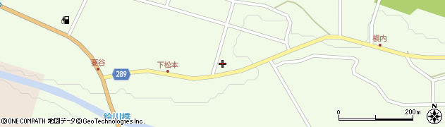 福島県岩瀬郡天栄村下松本要谷後周辺の地図