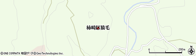新潟県上越市柿崎区猿毛周辺の地図