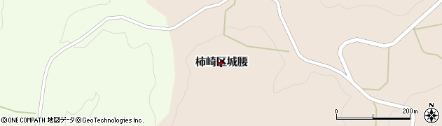 新潟県上越市柿崎区城腰周辺の地図
