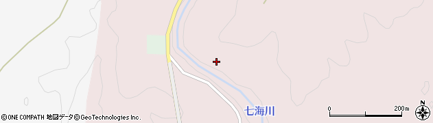 七海川周辺の地図
