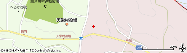 福島県天栄村（岩瀬郡）白子（四十檀）周辺の地図