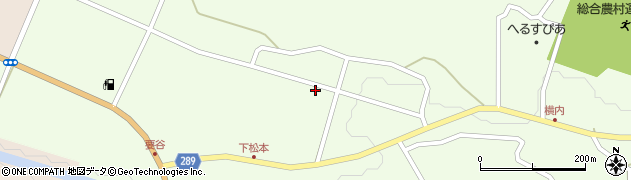 福島県岩瀬郡天栄村下松本富田周辺の地図
