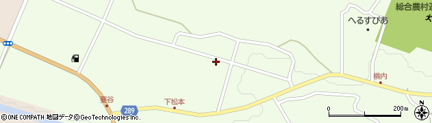 福島県天栄村（岩瀬郡）下松本（富田）周辺の地図
