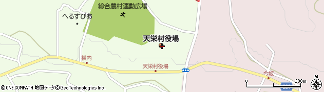 福島県岩瀬郡天栄村周辺の地図