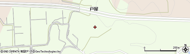 福島県須賀川市大栗戸屋周辺の地図