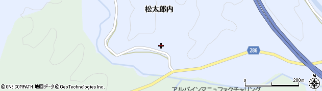 福島県小野町（田村郡）夏井（松太郎内）周辺の地図