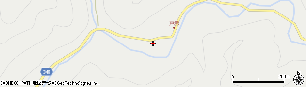 福島県下郷町（南会津郡）戸赤（林下）周辺の地図