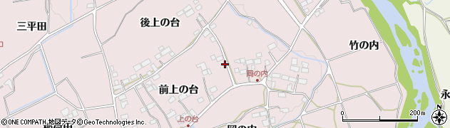 福島県須賀川市前田川前上の台17周辺の地図