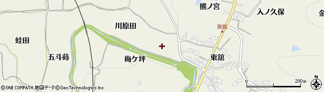 福島県須賀川市田中（川原田）周辺の地図