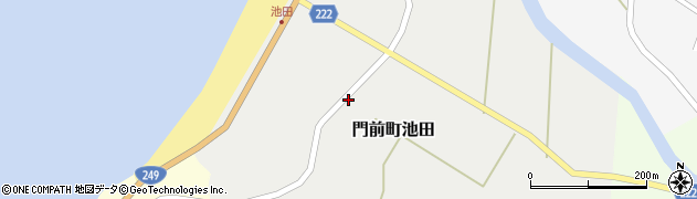 池田簡易郵便局周辺の地図