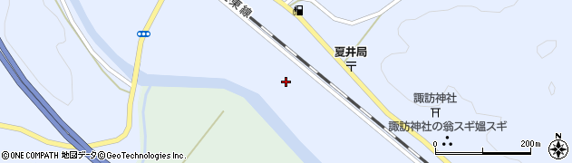 福島県小野町（田村郡）夏井（清太郎）周辺の地図
