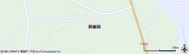 福島県平田村（石川郡）蓬田新田（新田前）周辺の地図