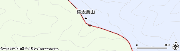 権太倉山周辺の地図