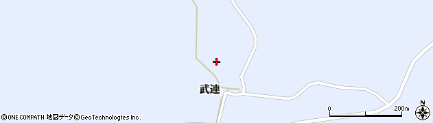 石川県鳳珠郡能登町武連ワ34周辺の地図