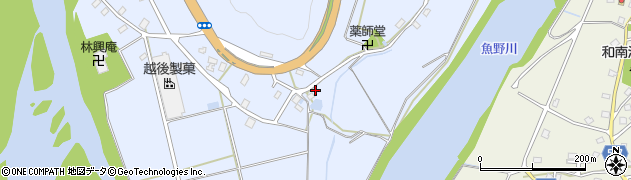 新潟県長岡市川口中山623周辺の地図