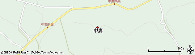 福島県下郷町（南会津郡）中妻（家ノ上）周辺の地図