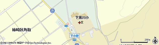 新潟県上越市柿崎区柳ケ崎周辺の地図
