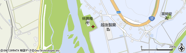 新潟県長岡市川口中山282周辺の地図