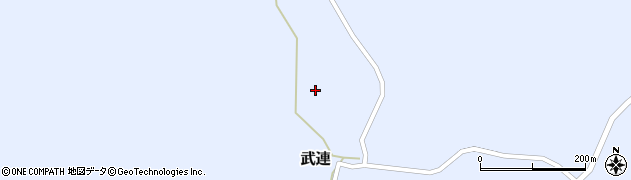 石川県鳳珠郡能登町武連ワ19周辺の地図