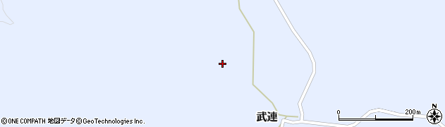 石川県能登町（鳳珠郡）武連（ヲ）周辺の地図