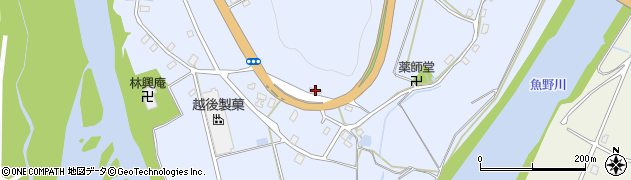 新潟県長岡市川口中山555周辺の地図