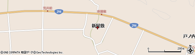 福島県岩瀬郡天栄村上松本新屋敷周辺の地図