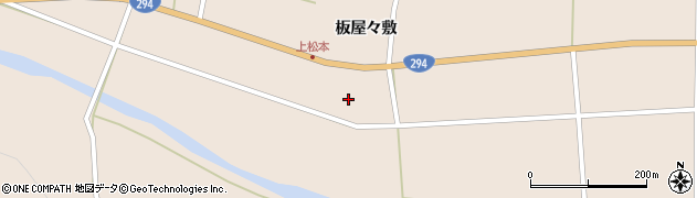 福島県岩瀬郡天栄村上松本南田周辺の地図