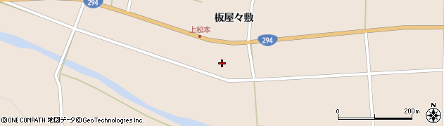 福島県天栄村（岩瀬郡）上松本（南田）周辺の地図