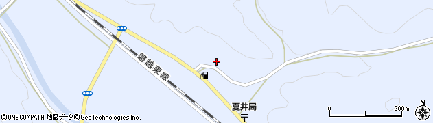 福島県小野町（田村郡）夏井（下樋口）周辺の地図