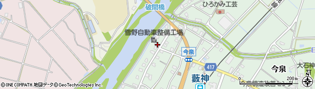 ヤマリ理容館周辺の地図