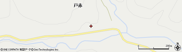 福島県下郷町（南会津郡）戸赤（竹ノ子下）周辺の地図