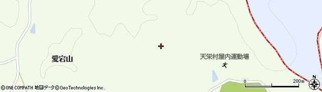 福島県天栄村（岩瀬郡）下松本（不動沢）周辺の地図