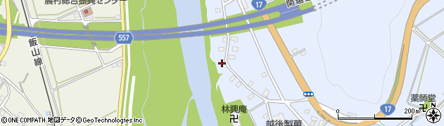 新潟県長岡市川口中山259周辺の地図