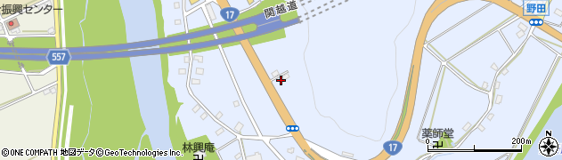 新潟県長岡市川口中山106周辺の地図