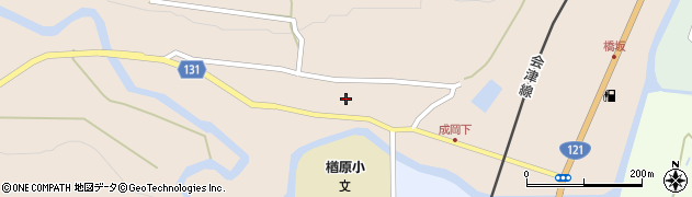 福島県下郷町（南会津郡）栄富（家ノ下甲）周辺の地図